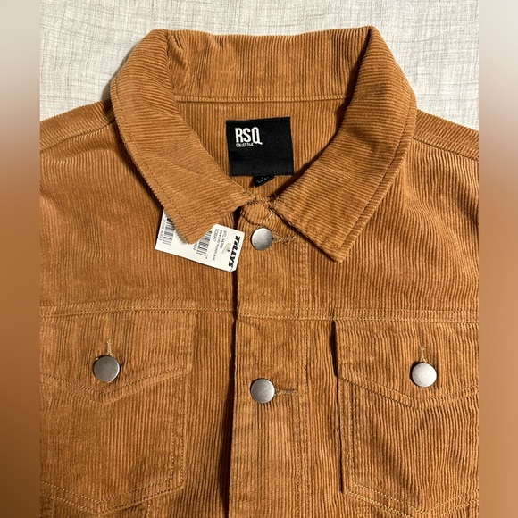NWT - TILLYS a brand RSQ - men’s corduroy jacket in brown - Picture 4 of 9